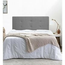 Decorquality - Cabecero barcelona antimanchas 135*70 gris marengo