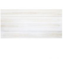 Decowood - Cabecero de madera maciza decapado de 130x80cm
