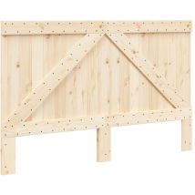 Vidaxl - Cabecero de madera maciza de pino 160x104 cm