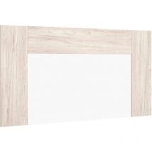 Vmo Home - Cabecero Luce cabecera cama dormitorio color blanco y sahara 90x163x3cm