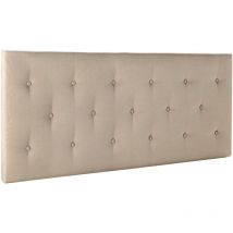 Cabecero tapizado Turin 150x60 cm color Beige