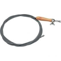 Rohrreinigungswelle Länge 10 m Wellen-Ø 10 mm Krallen-Ø 20 mm doppellagig