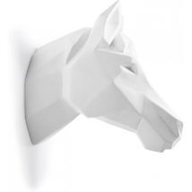 Cabeza de caballo origami Resina