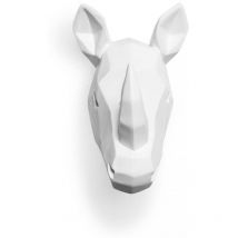 Cabeza de rinoceronte origami Resina