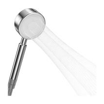 Cabezal de ducha de alta presión hecho de acero inoxidable 304 - Cabezal de ducha de baño que ahorra agua Fácil instalación: método de pulverización