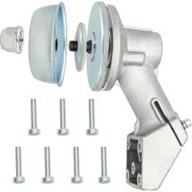 KZQ - Cabezal de engranajes de desbrozadora 4137 640 0100 para desbrozadoras Stihl FS90, FS90R, FS94, FS94R, FS100RX, FS110, FS120, FS130, FS130R,