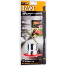 Ozaki - Cabezal desbrozadora universal de aluminio y nylon