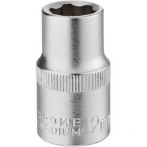 Cabezales de 6 caras con cuadrado de 1/2' 12 mm