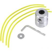 Cabezales de desbrozadora Accesorios universales de desbrozadora de aluminio Cabezal de corte