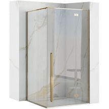 REA - cabina doccia fargo 90X120 gold
