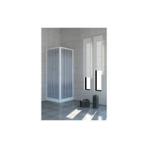 Pinto - Box doccia Libertè 2 ante 90x90cm con apertura centrale