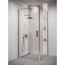 Badplaats - Cabine de Douche Alava - 90 x 90 x 190 cm Chrome