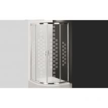 Paroi de douche d'angle pixorn 90x90x200 cm