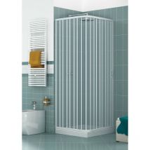 Pinto - Box doccia Luna 70x90 cm in pvc apertura soffietto laterale
