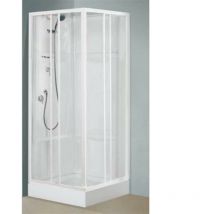 Alutrade - Cabine de douche d'angle oceane - oceane A80 - Dimensions 80 x 80 cm