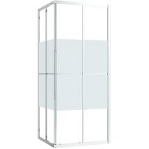 Helloshop26 - Cabine de douche paroi de baignoire paroi de douche cabine de baignoire accessoire de salle de bain maison intérieur esg 80 x 70 x 180