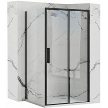 CABINE DE DOUCHE RECTANGULAIRE RAPID SLIDE BLACK 100x100