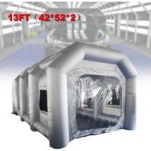 Cabine de peinture tente gonflable cabine de pulvérisation tente portable peinture spray bateau voiture extérieure mobile gonflable (sans