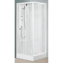 Cabine Douche Smart Plein Sud A90 Alutrade Impexp Eurl Smaa90m-1d