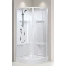 Cabine Douche Smart Plein Sud R90 Alutrade Impexp Eurl Smar90m-1d