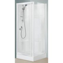 Cabine Douche Smart Pl.sud G+f80 Alutrade Impexp Eurl Smagf80m-1d