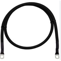 Ecolodis – Câble de connexion batterie 50 mm² – 2 mètres – Noir – Résistant aux vibrations, chaleur, huiles et graisses