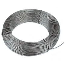 Indus - Rollo 100mt cable acero galvanizado Ø4mm 6x7+1 ind