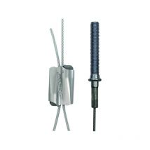 Gripple - Câble acier de suspension hf express N2 fileté - diamètre de raccordement : 8 mm - Longueur : 3 m