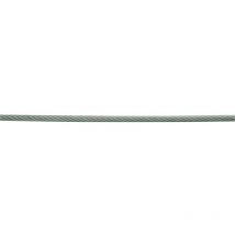Chapuis - Cable acier gainé pvc bobine de 50 m - 4mm