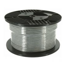 Chapuis - Câble acier gainé pvc Bobine de 50 m - Diamètre Câble 2,5 mm - Extérieur 3,5 mm