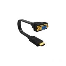Câble adaptateur Ewent hdmi a vga 20cm - male - male