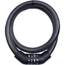 Security Plus - sps 100 Câble antivol noir fermeture à combinaison avec symboles