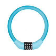 Câble antivol vélo avec code Bleu