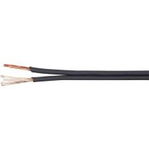 Bkl Electronic - 1106001/10 Câble audio 2 x 0.14 mm² noir 10 m