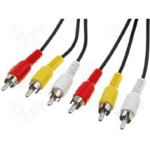 Adnauto - Cable Audio Video rca 3m Male Male