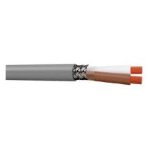 Cable blindés 500V liycy 2X0.34 mm² à la coupe (minimum 10m)