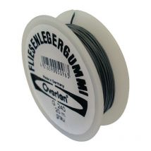 Overmann - Goma de baldosas L.20m S.0.5mm para esquinas elásticas gris (Por 12)