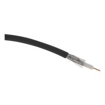 Cable coaxial - 19 patc ph 350m - Negro Zenitech