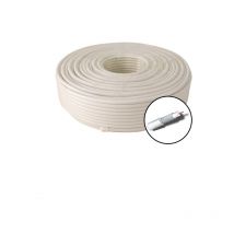 Cable coaxial cu+cu carrete - 100 m