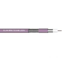 70I132 Câble coaxial ø extérieur: 2.80 mm 75 ω blanc 10 m - Elan