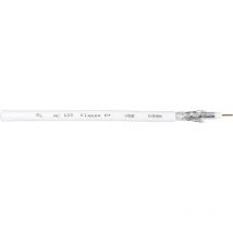 Câble coaxial Interkabel ac 100-25 75 ω 120 dB blanc 25 m