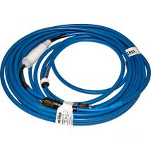 Cable 18 m.-Ø 13 mm., 3 hilos, azul, con Swivel para limpiafondos Dolphin
