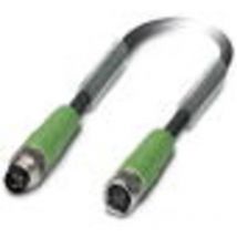 Phoenix Contact - Câble de raccordement SAC-4P-M 8MS/ 1,5-PUR/M 8FSSH 1455735 1.50 m Nombre de pôles: 4 1 pc(s)
