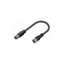 Rs Pro - Câble d'actionneur 5 conducteurs , M12 Femelle vers M12 Mâle, 10m ( Prix pour 1 )