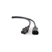 Gembird - PC-189-VDE - Rallonge de câble d'alimentation, 1,8 m, couleur noire