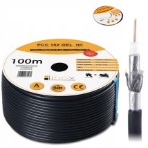 Câble D'Antenne Coaxial Gel De Terre Pcc102 100