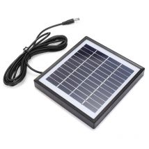 Augienb - Panneau solaire en polysilicium 12V 5W pour applique caméra de surveillance 13 x 14cm lbtn