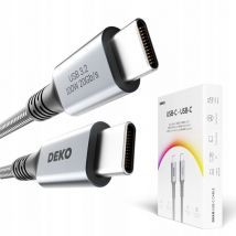 Câble De Charge Rapide Usb C 100w Pour Android Auto Type C Usb3.2 Court 0,3m