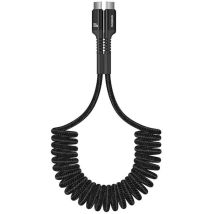 Câble De Charge Rapide Usb-c Vers Usb-c Baseus Fish-eye 1 M 100 W Noir