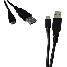 EDM - Câble Connecteur De Usb à Micro Usb 1,8m Compatible Avec Samsung. Sony, Huawei, Lg